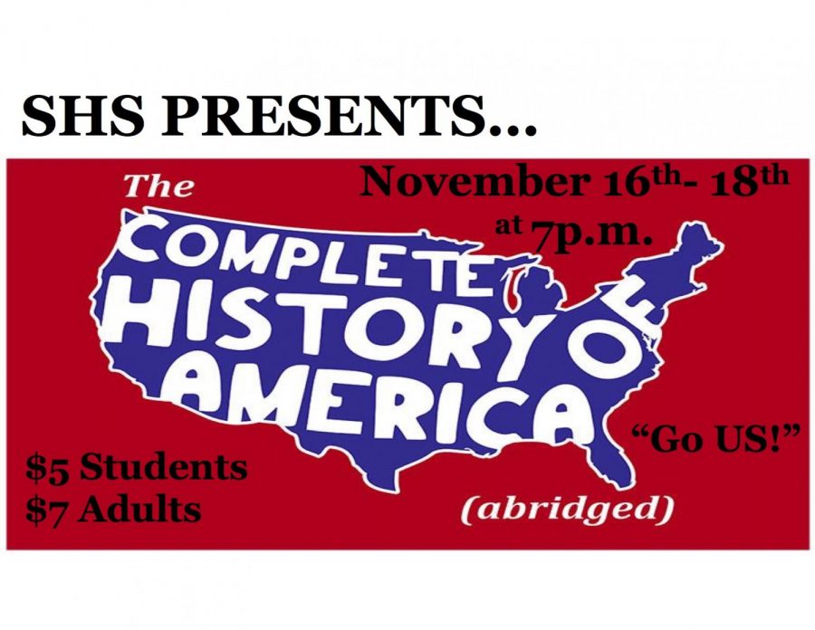 The+SHS+Theatre+department+presents+%22The+Complete+History+of+America.%22