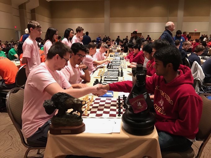 Edwin+Suresh+competes+in+a+chess+tournament.+The+Saxons+ran+their+record+to+6-2+with+a+win+versus+Conant.