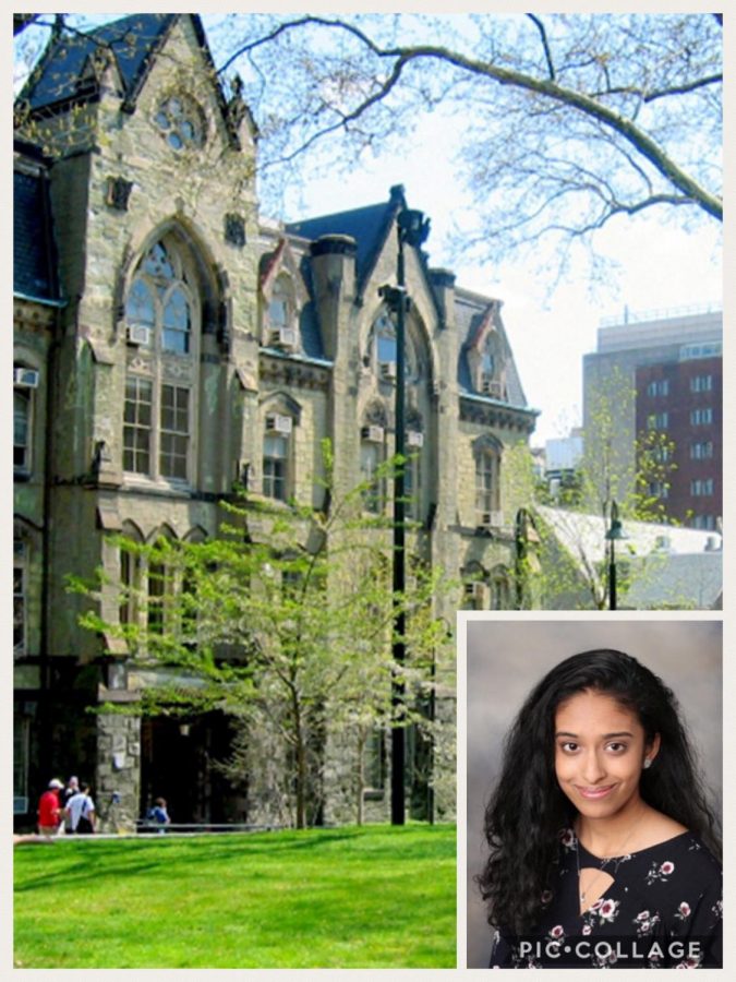 Bhavya+Shah+and+her+future+university.+