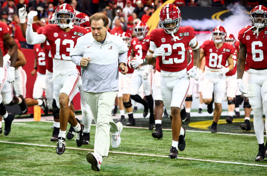 Alabama has their eyes set on a National Championship, but first theyll have to get by Texas 