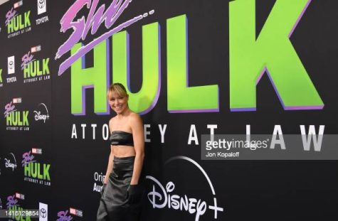 LOS ANGELES, CALIFORNIA - AUGUST 15: Tatiana Maslany attends Marvel Studios She-Hulk: Attorney At Law Los Angeles Premiere at El Capitan Theatre on August 15, 2022 in Los Angeles, California. (Photo by Jon Kopaloff/WireImage)