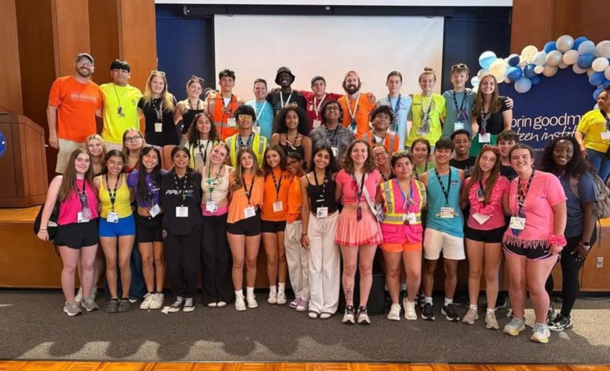 Schaumburg CGTI students pose for a group photo at the Eastern Illinois Summer Conference