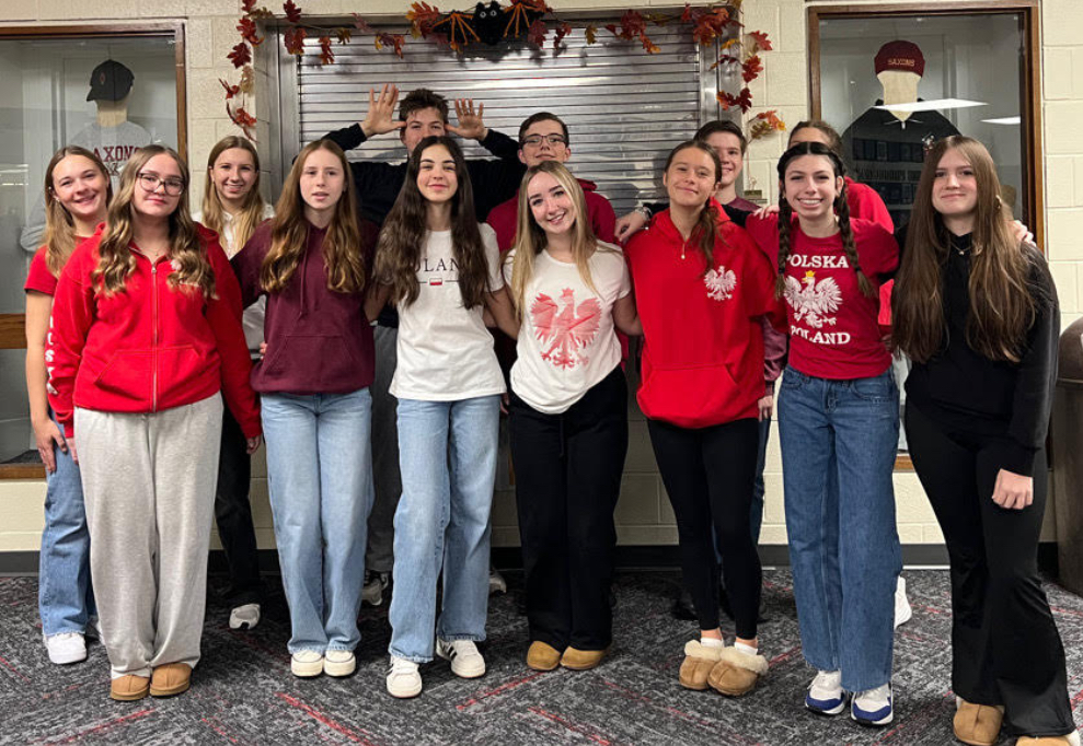 Members of PASA gather for a group photo in celebration of Poland's Independence Day.