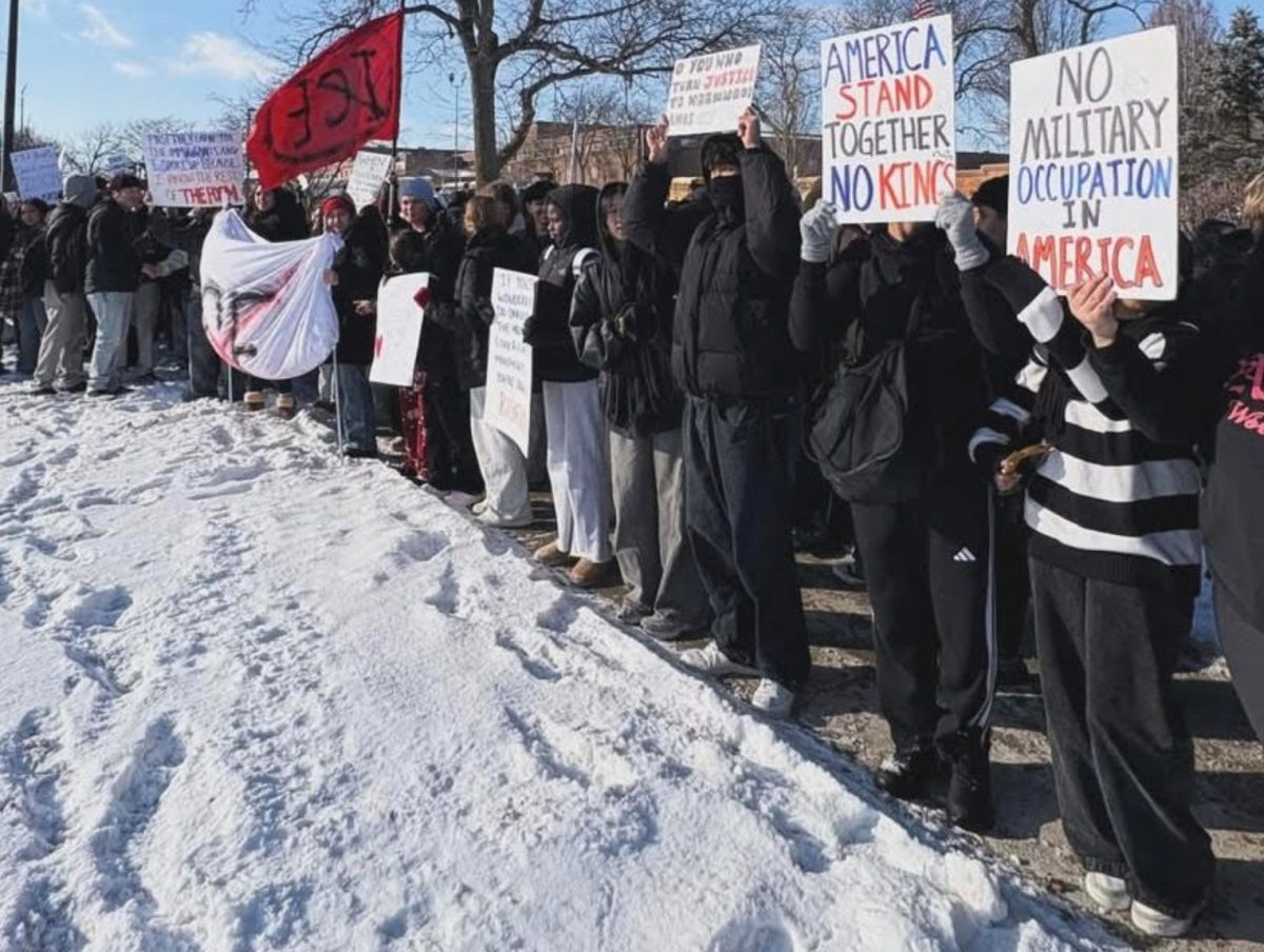 Schaumburg High School Students Protest Recent Immigration Enforcement Actions