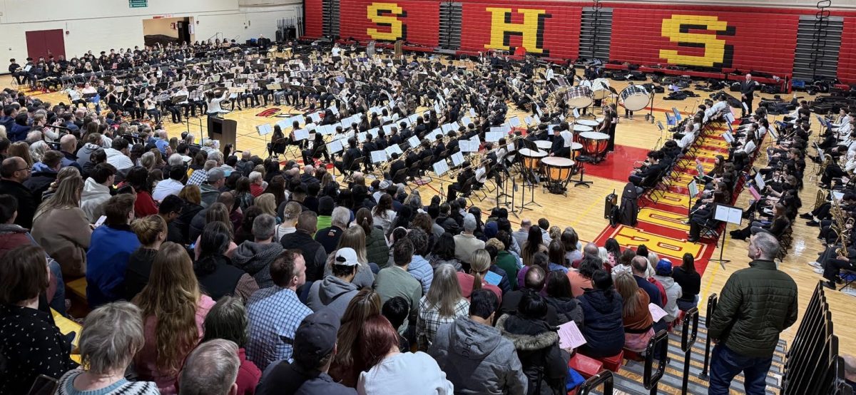 Band-O-Rama Brings District 54 and High School Musicians Together