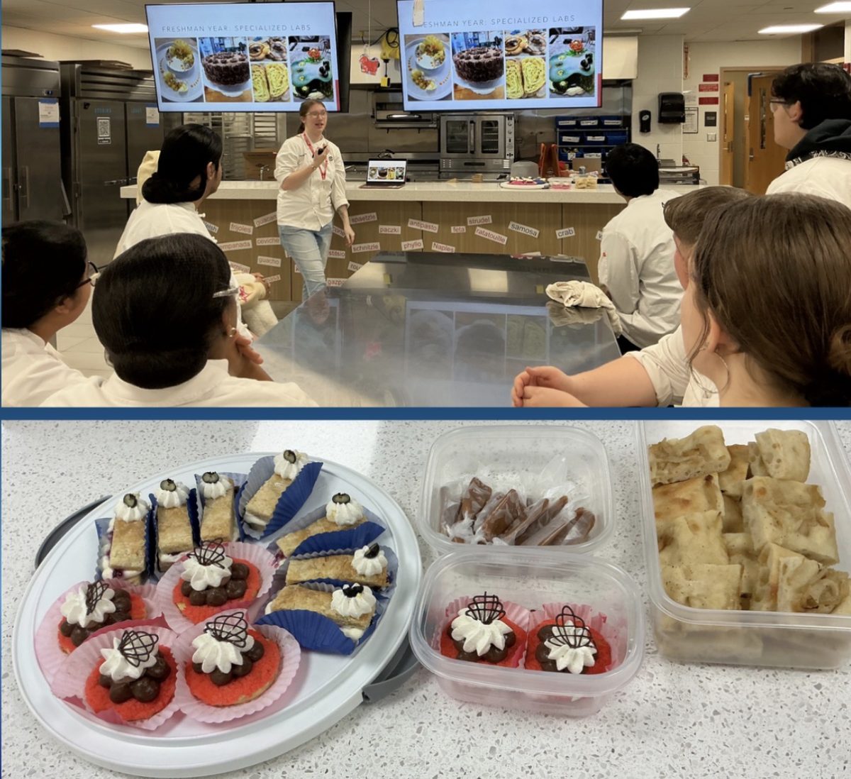 SHS Graduate Returns to Inspire Culinary Students